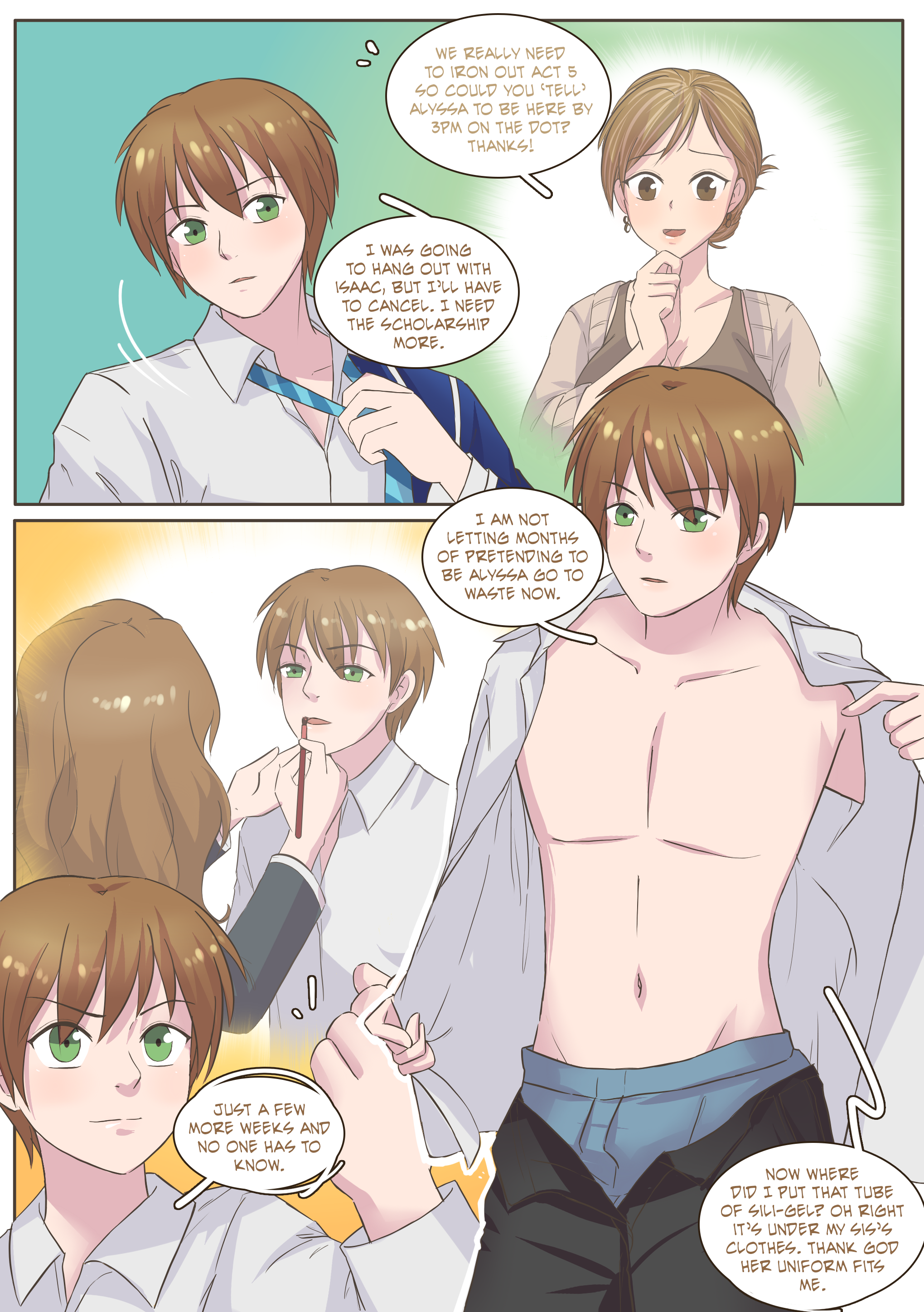 Getting into character sapphirefoxx